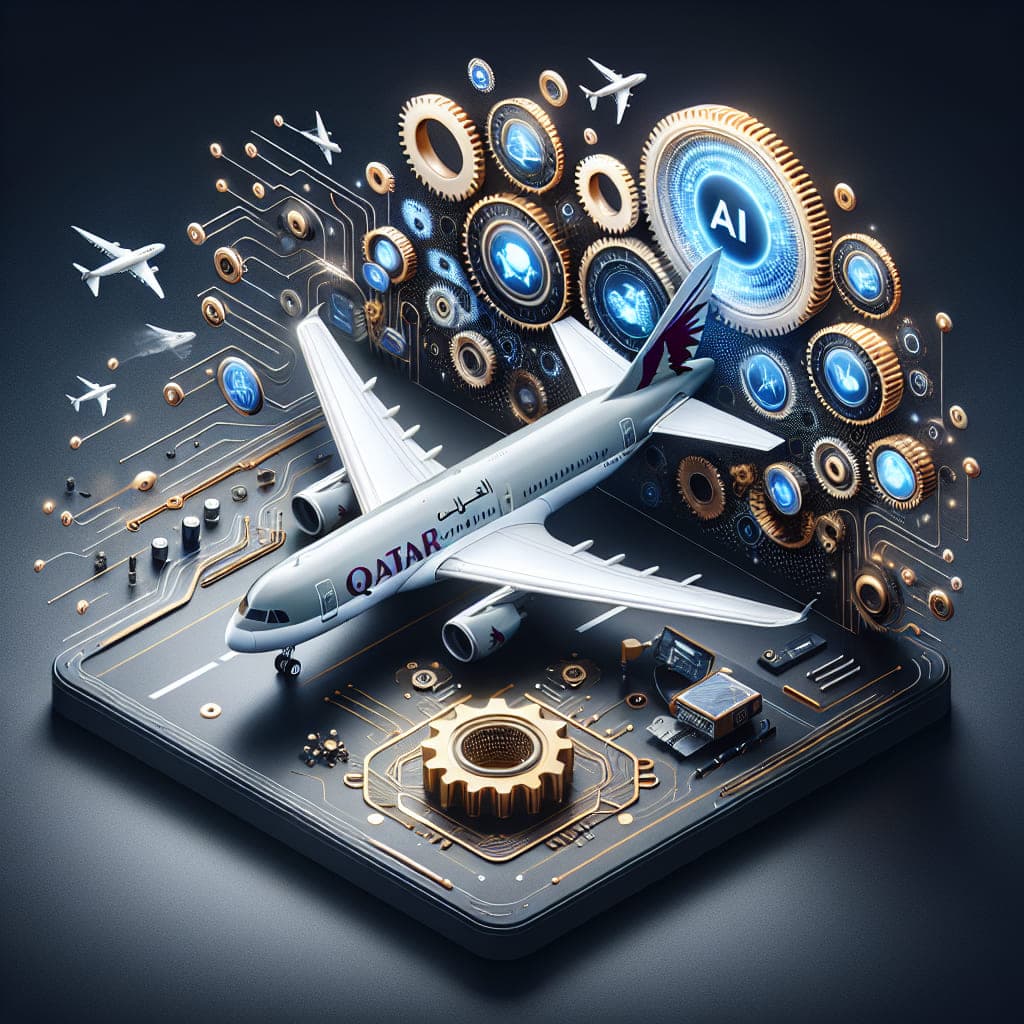 Qatar Airways Launches AI Skyways Partnership